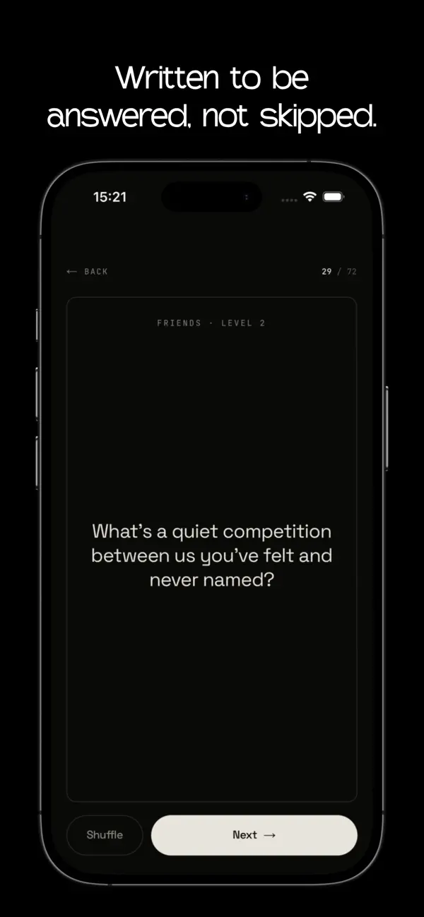Screenshot #1 pour Ask Slowly