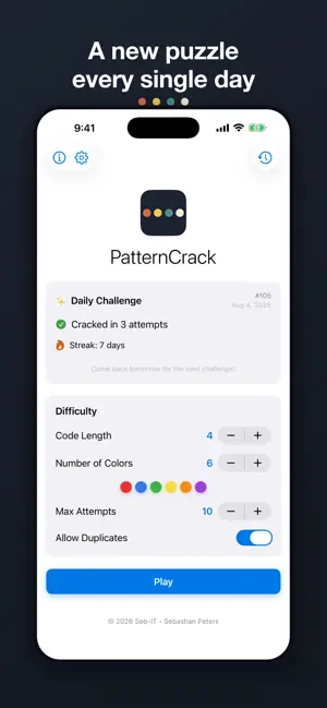 PatternCrack screenshot 1