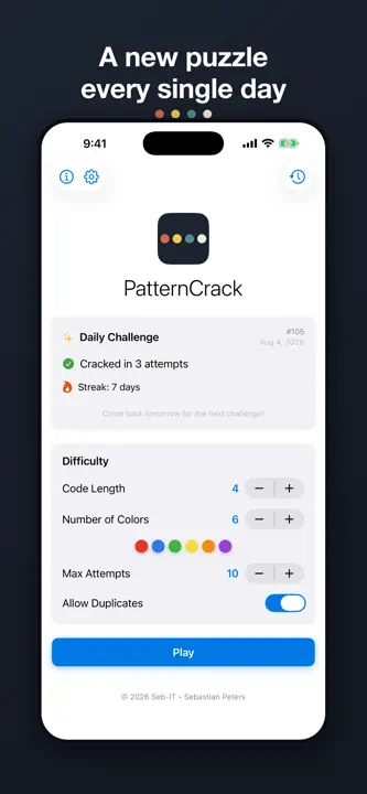 PatternCrack screenshot 1