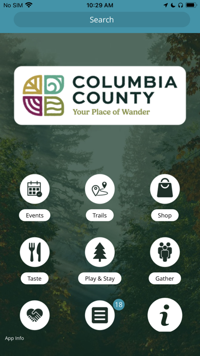 Columbia County, OR Screenshot