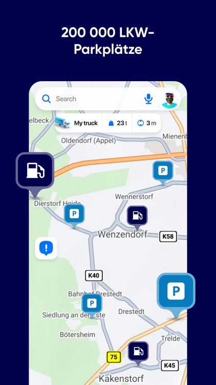Eurowag Navigation - Truck GPS screenshot-3