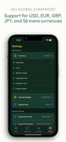 Drachmi - Finance Tracker iPhone screenshot