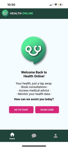 Health Online App screenshot