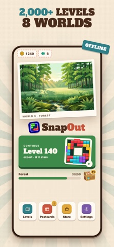 Snap Out! Block Puzzle screenshot 1