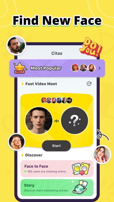 Citas - Meet new friends Screenshot