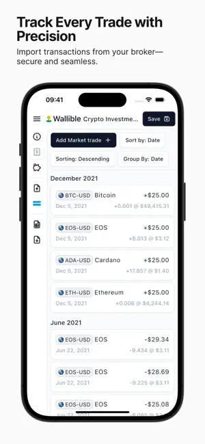 Wallible screenshot 1