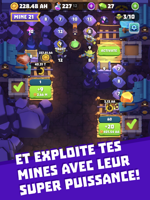 Screenshot #5 pour Gold and Goblins: Jeux de Mine