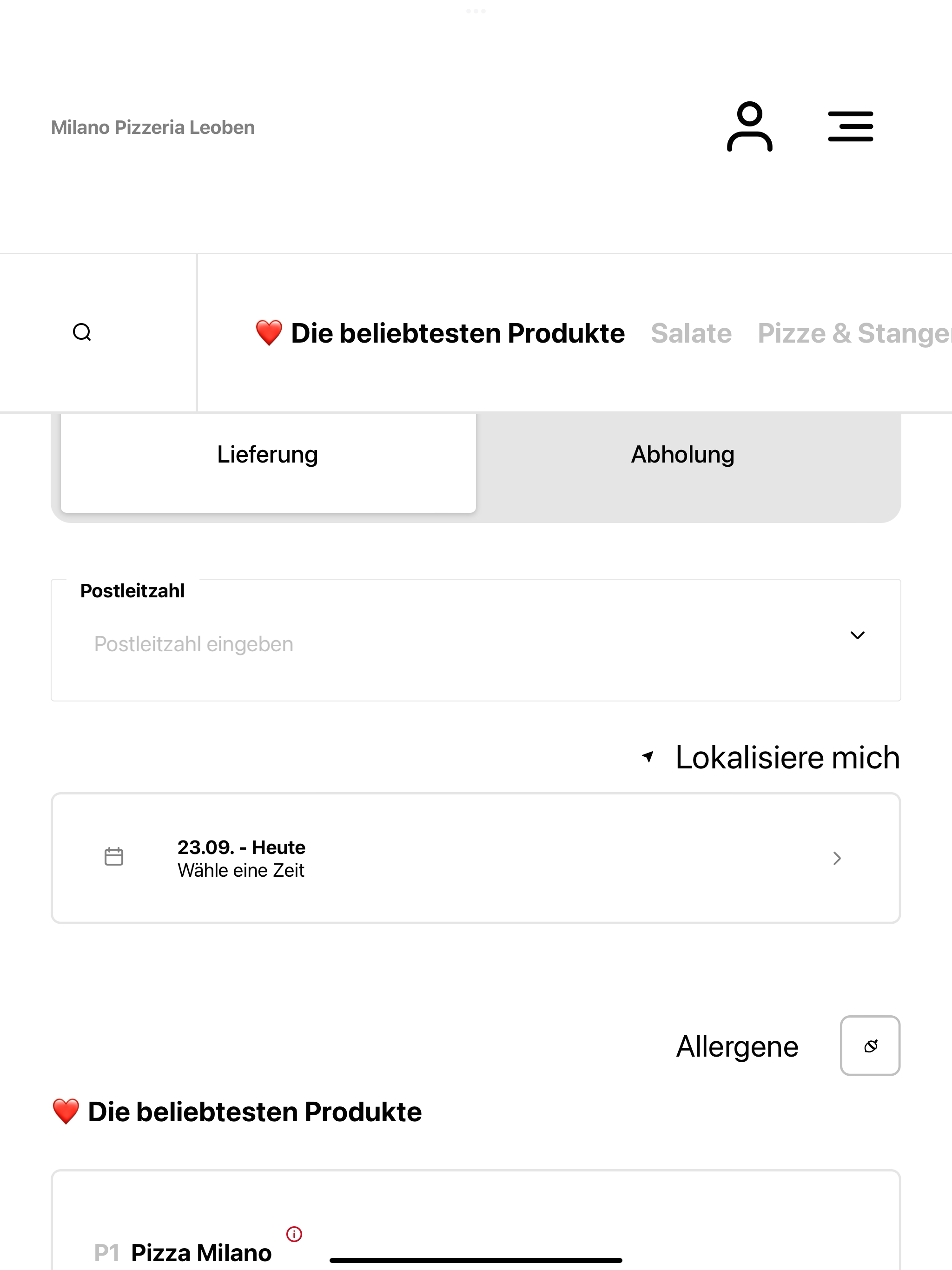 Milano Pizzeria Leoben screenshot 7