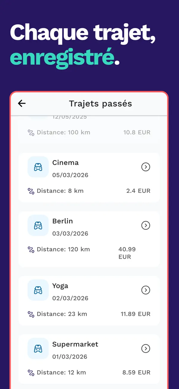 Screenshot #3 pour Co-oto: Partage de voiture