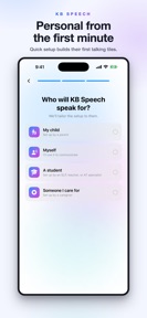 KB Speech Professional AAC screenshot