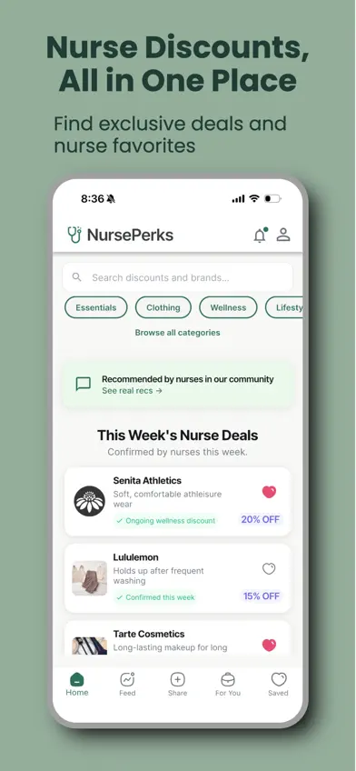 NursePerks screenshot 1