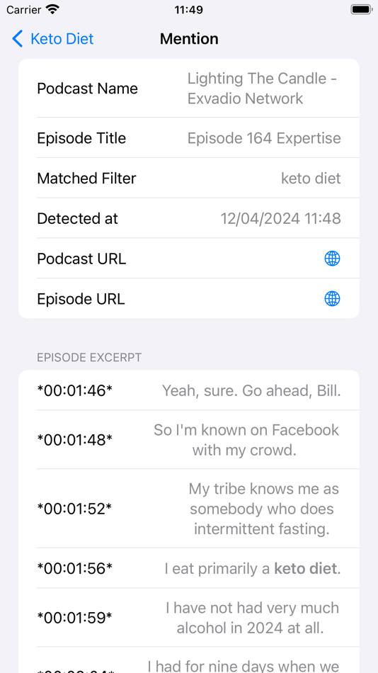 #3. Podcast Scanner Alerts (iOS) 由: Biographics Consultoria e Design LTDA