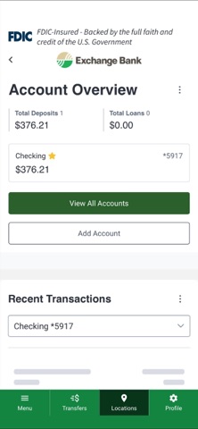 Exchange Bank Co Screenshot 2 of 4
