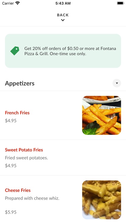 Fontana Pizza & Grill