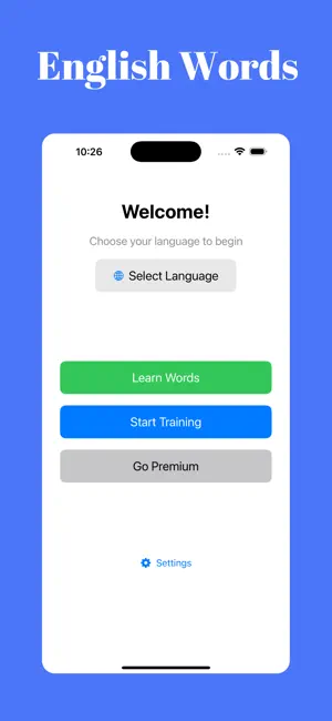 English Words by Tau34 screenshot 1