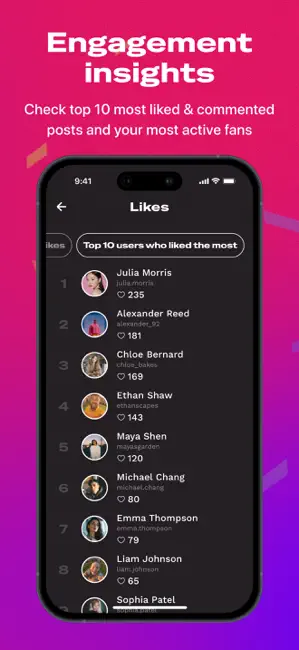 Unfollower: Followers Tracker iPhone screenshot 3