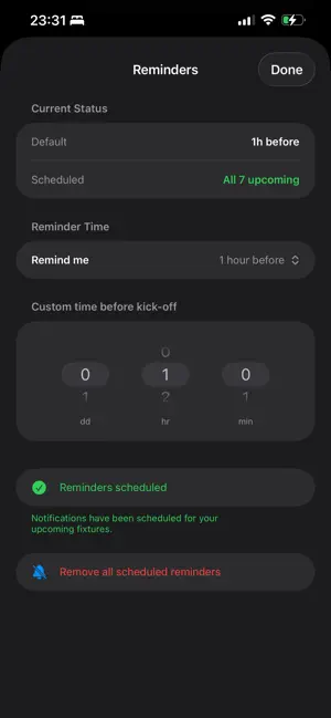 FootyMate screenshot 2