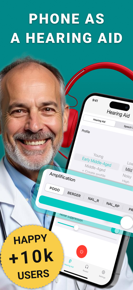 HEARING AID APP,HEAR BOOST,PRO screenshot 1