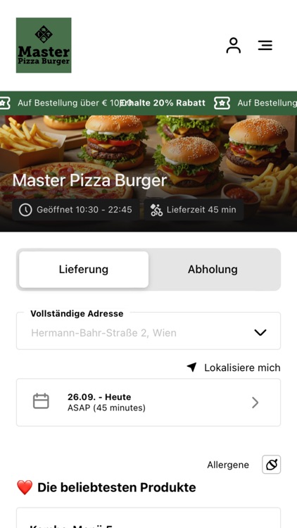 Master Pizza Burger