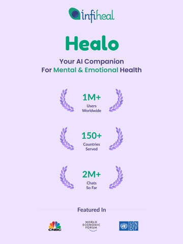 Healo: AI Healing Companion iPad screenshot