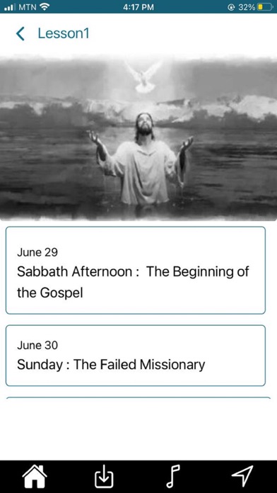 SDA Sabbath School Quarterly Screenshot