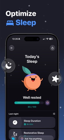 Yoa Health & Workout Tracker Screenshot 6 of 10