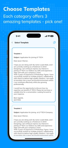 Email Writer: MailCraft screenshot