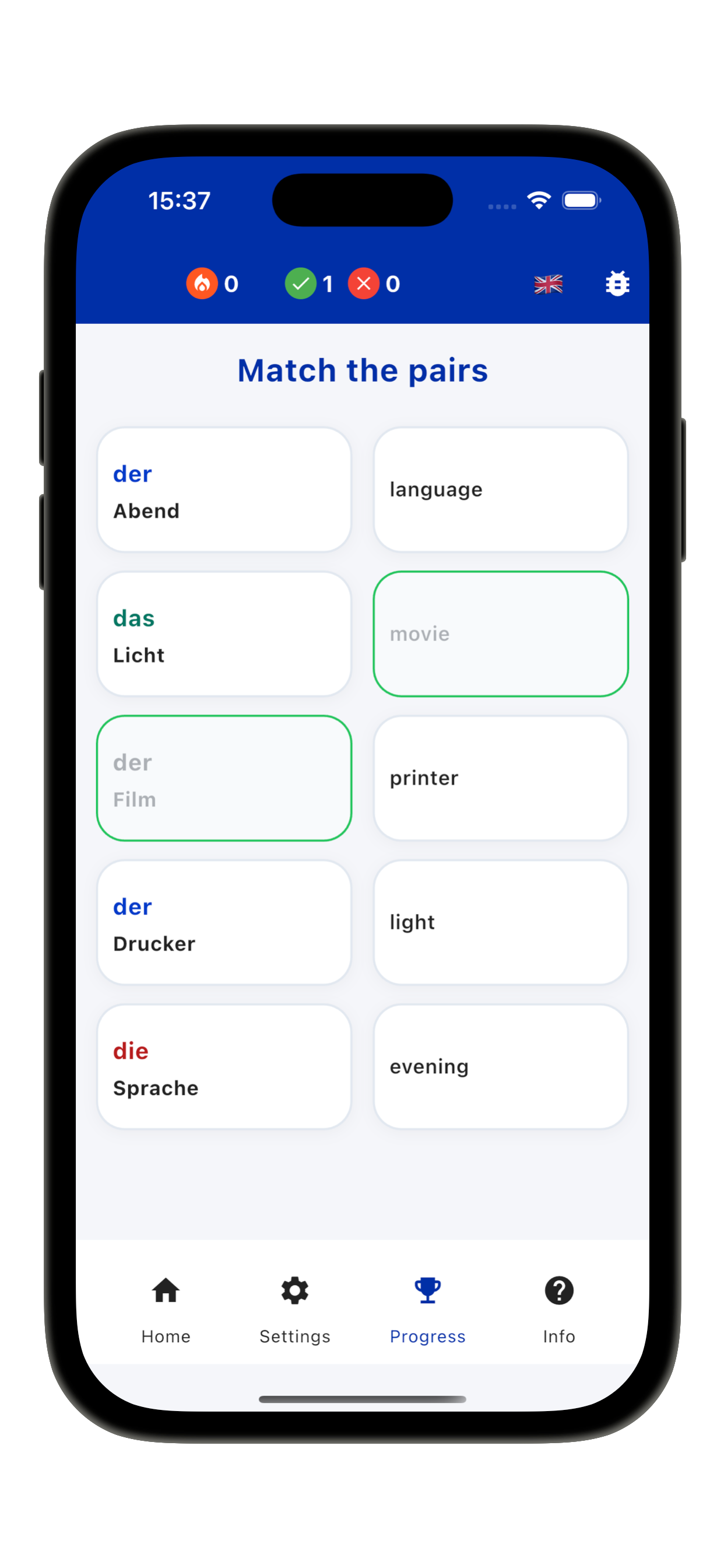 Easy Der Die Das Articles screenshot 4