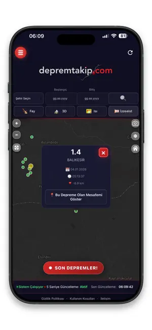 Deprem Takipleri screenshot 4