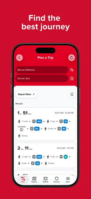 RTD NextRide screenshot 1