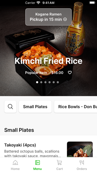 App screenshot