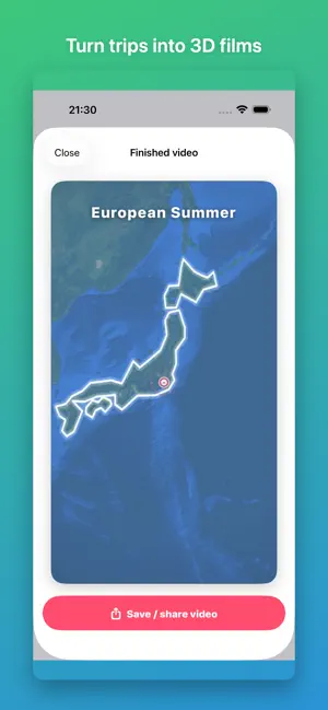 Huely: World Map & Travel Logs screenshot 4