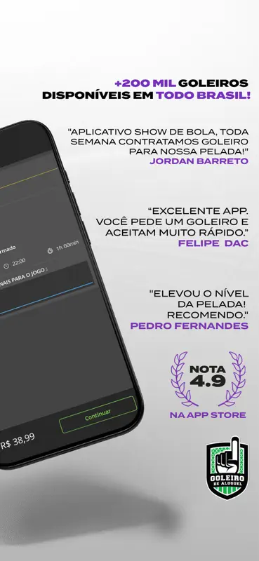 Goleiro de Aluguel screenshot 2 of 8