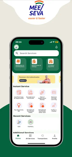 MeeSeva-App screenshot 4
