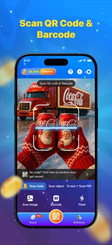 TreasureScan:Product Info&Coin iPhone screenshot
