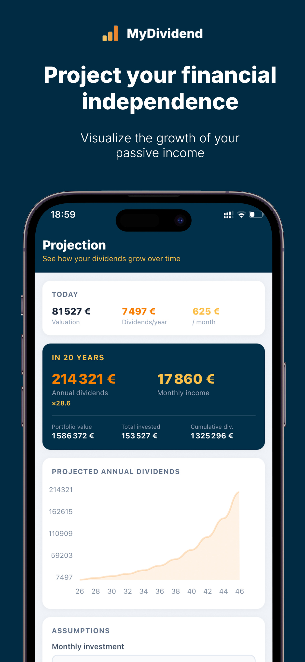 MyDividend screenshot 3