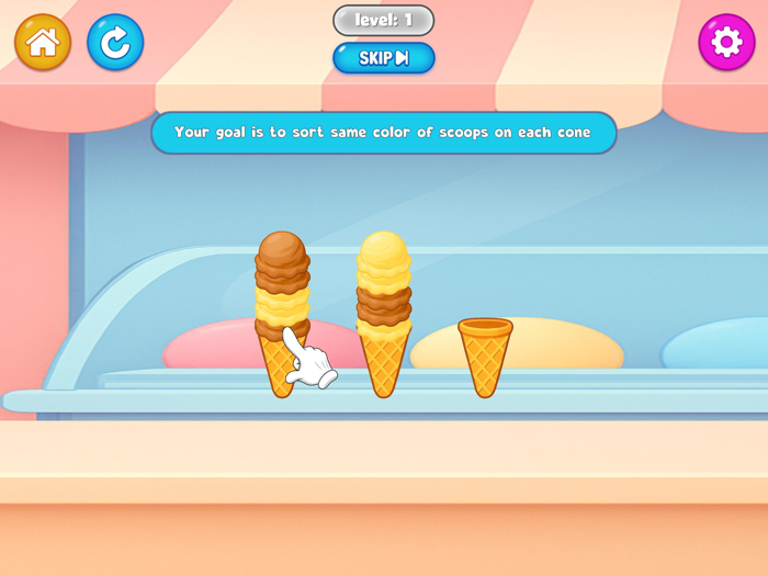 Scoop Sort Mania