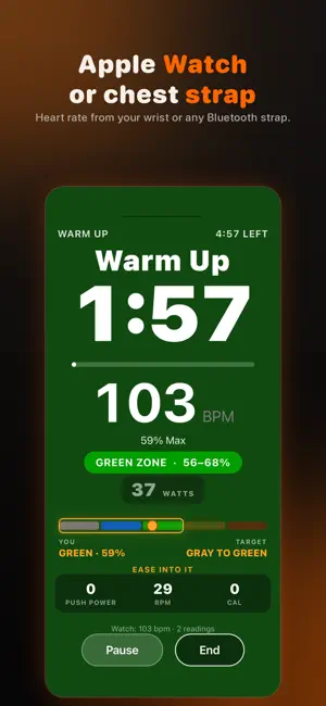 ZoneCycle: HIIT Bike Trainer screenshot 2