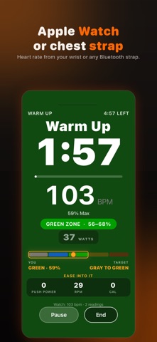 ZoneCycle: HIIT Bike Trainer Screenshot 2 of 5