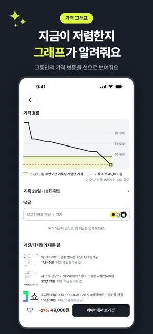 딜룩 - 핫딜 모음·가격 알림 screenshot 2