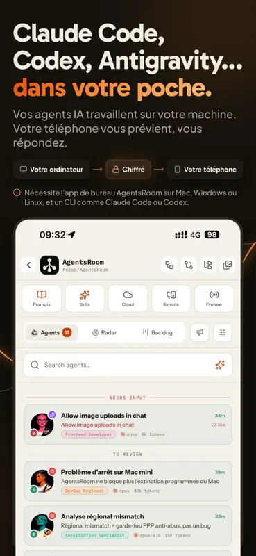 AgentsRoom: Dev Remote Control screenshot 2 of 10