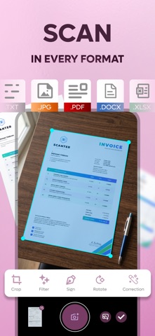 Scanter: PDF Scanner & Docs Screenshot 1 of 5