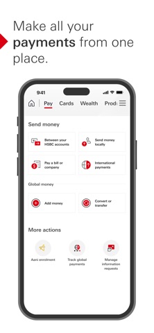 HSBC UAE iPhone screenshot 5