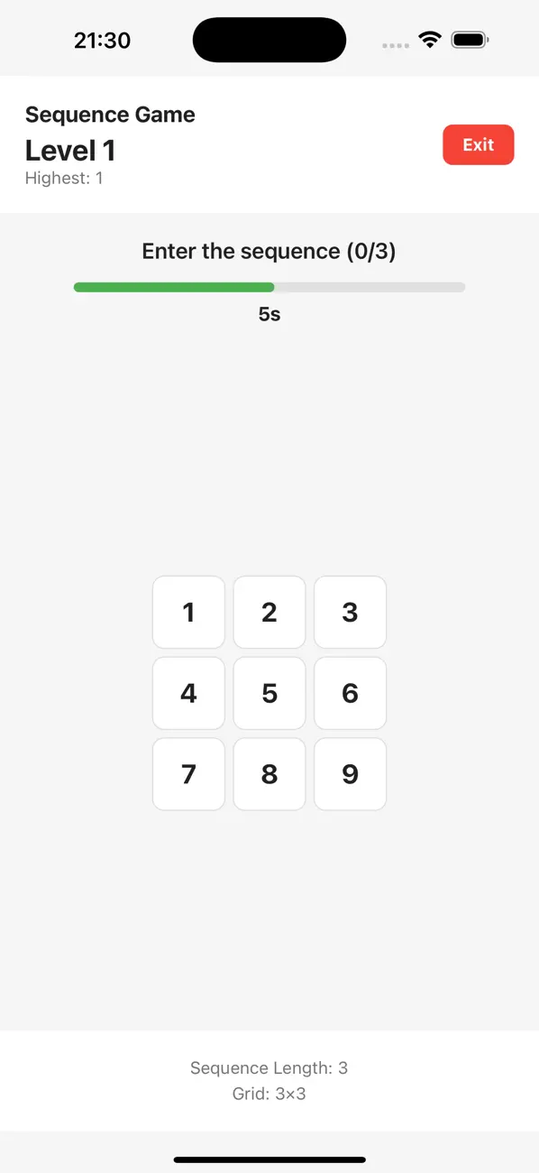 Screenshot #2 pour Memory Exercises for Alzheimer