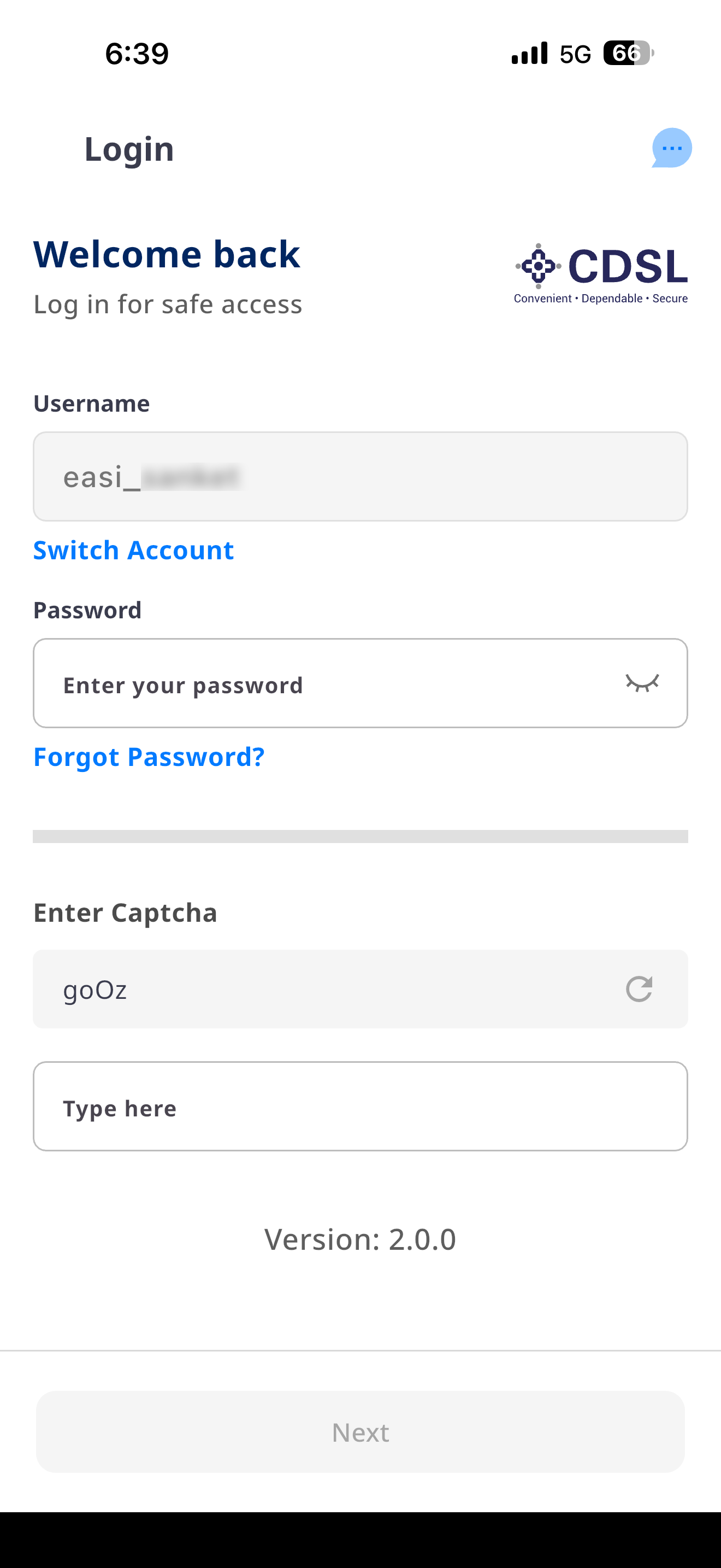 CDSL MyEasi App screenshot 5