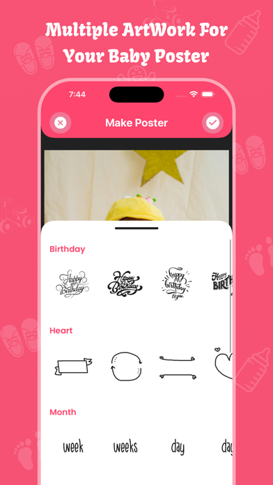 Baby Photo Editor: Baby Poster Screenshot
