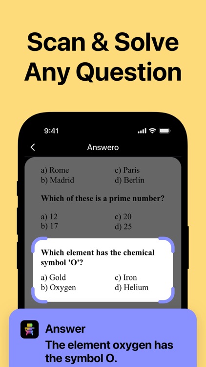 Answero: AI Homework Helper