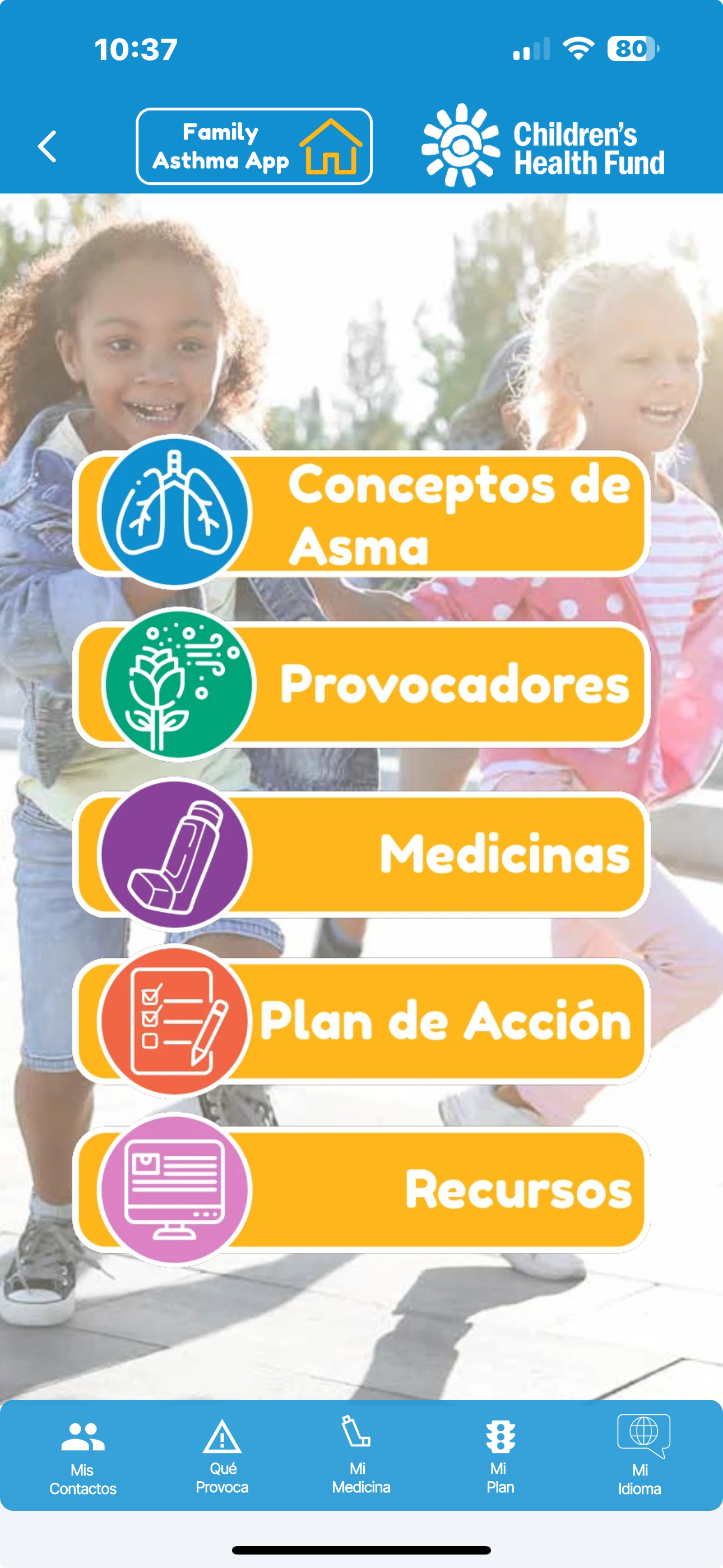 CHF Family Asthma App