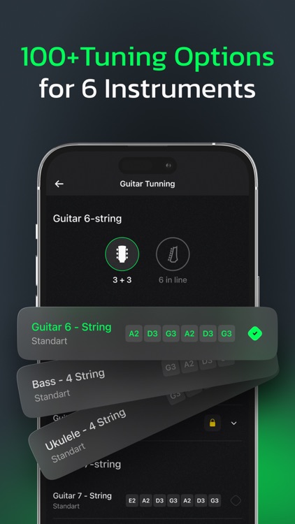 Guitar Tuner - Stringo screenshot-3