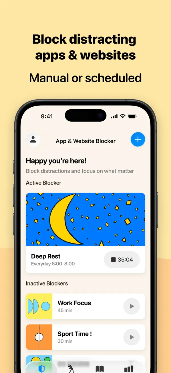 Screenshot #2 pour Attentive - Digital Wellbeing